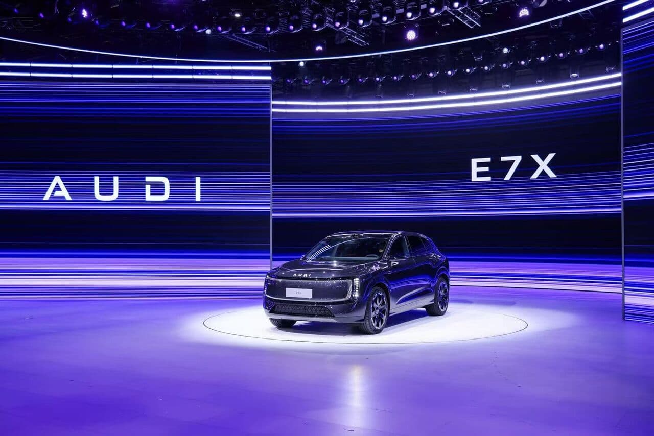 AUDI E7X: il SUV elettrico nato per la Cina debutta ad Auto China 2026